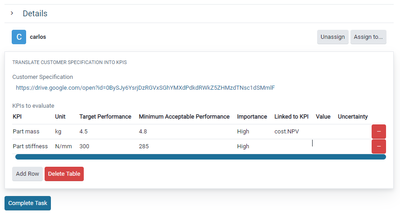 User interface of Cardanit BPMN and DMN editor while a business person wait for the results